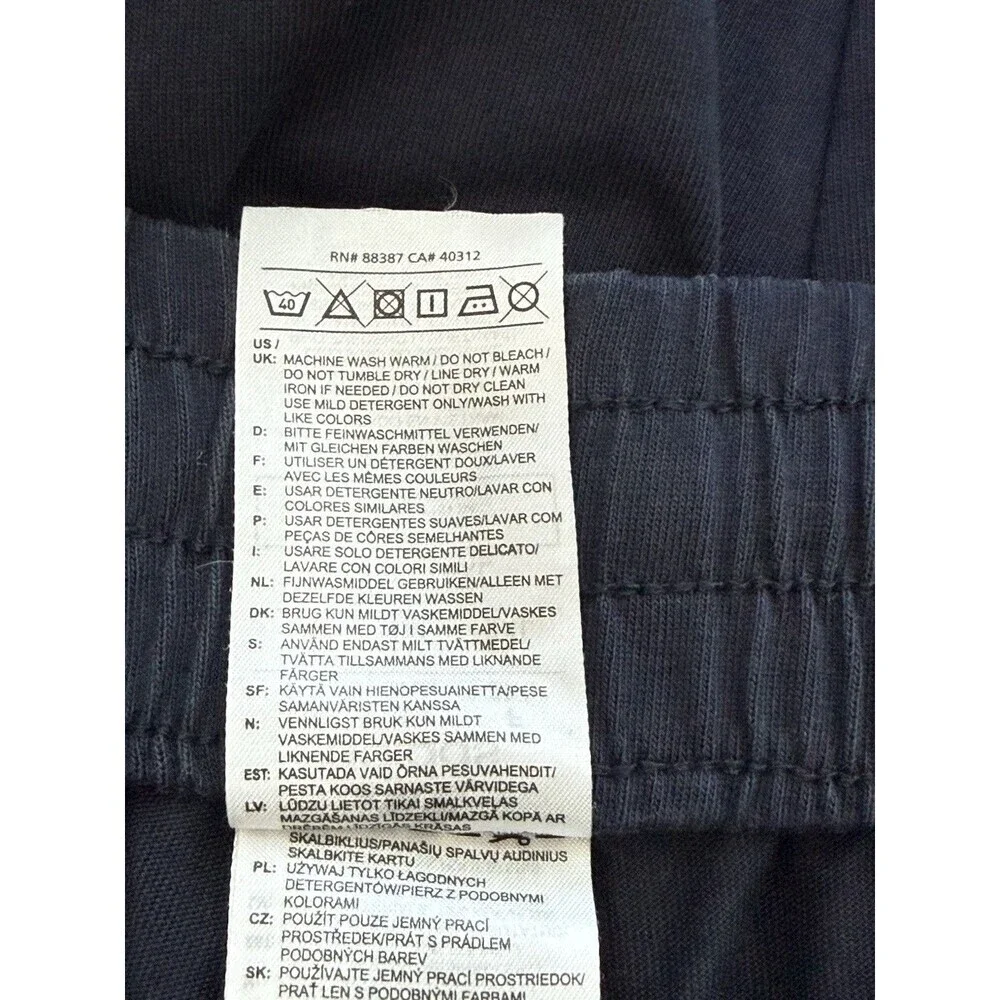 Adidas Men's 2XL Essentials Small Logo Standford‎ Joggers Navy Casual Athleisure